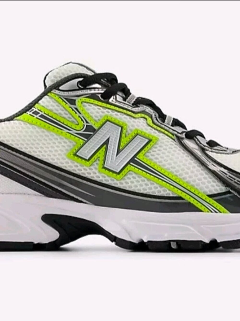🌟 New Balance 🌟 740 White/Alkaline Green U740452 Men Size 15 💎